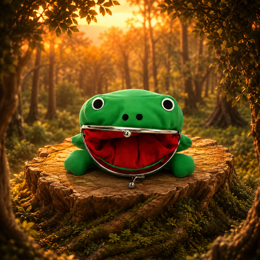 🐸 Gama-Chan Anime Frog Wallet